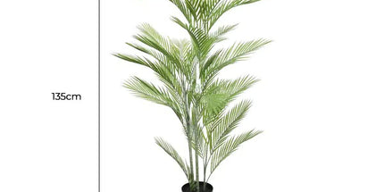 Real Touch Artificial Phoenix Palm Tree UV Resistant 135cm