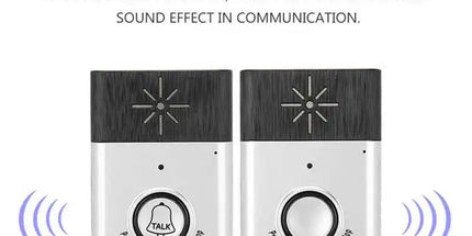 2-Way Voice Intercom Wireless Doorbell System