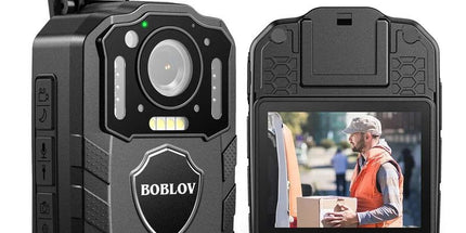 1080P Body Camera with 13-Hour Recording 64GB Black