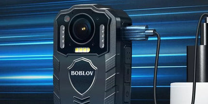 1080P Body Camera with 13-Hour Recording 64GB Black