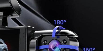 1080P WiFi Dual Lens Dash Cam Front Rear Car DVR