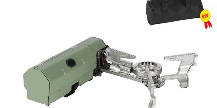 2600W Portable Folding Gas Camping Stove Green