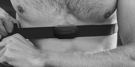 Dual Mode Heart Rate Sensor  ANT+ And Bluetooth Chest Strap Black