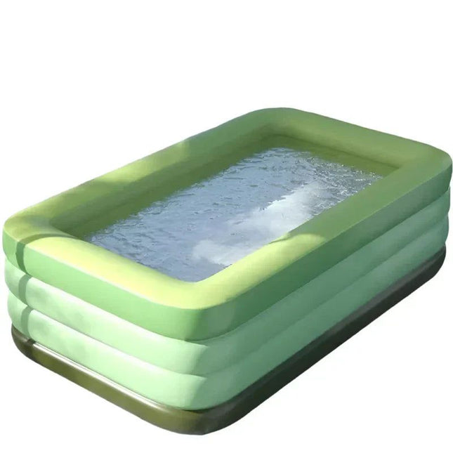 Inflatable Swimming Pool For Kids (150X105Cm)