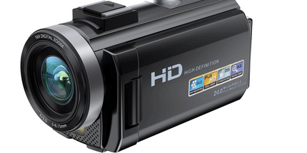 Digital HD Camera with Rotating Screen