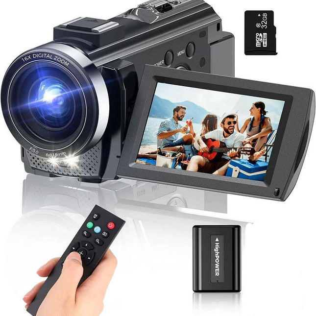 Digital HD Camera with Rotating Screen
