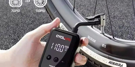 Mini Electric Bicycle Air Pump 150PSI Portable Inflator