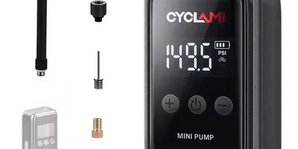 Mini Electric Bicycle Air Pump 150PSI Portable Inflator
