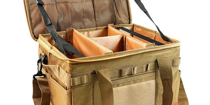 30L Camping Organizer  Storage Bag Khaki