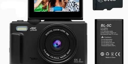 4K Digital Camera for Photography