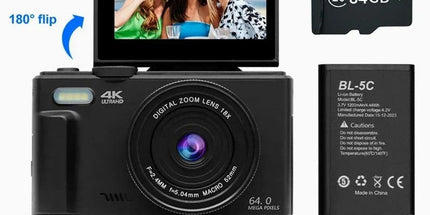 4K Digital Camera for Photography