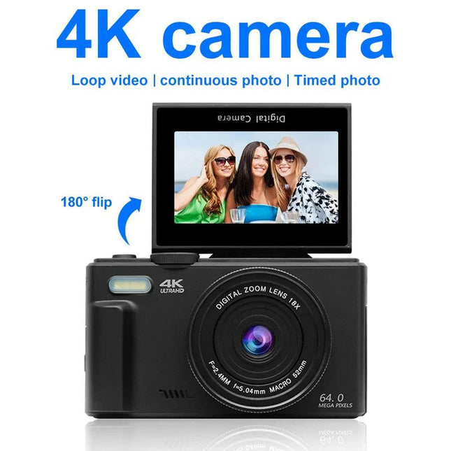 4K Digital Camera for Photography