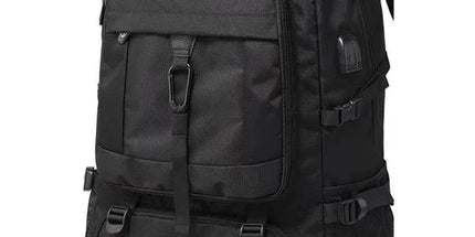 80L Mens Travel Backpack Waterproof  Black