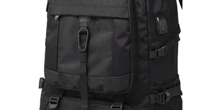 80L Mens Travel Backpack Waterproof  Black