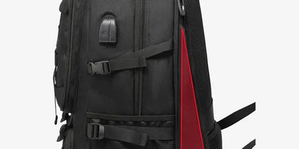 80L Mens Travel Backpack Waterproof  Black
