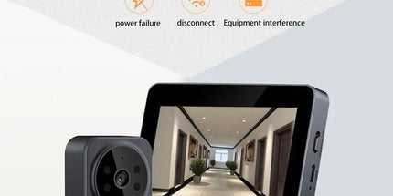 Wireless Visual Intercom Doorbell With Hd Screen