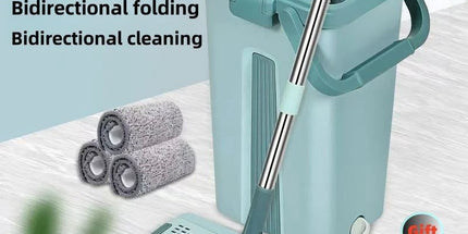 Flat Squeeze Mop & Bucket Set