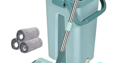 Flat Squeeze Mop & Bucket Set