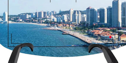 1080P HD Mini Camera Glasses Wearable DVR Video Recorder Black