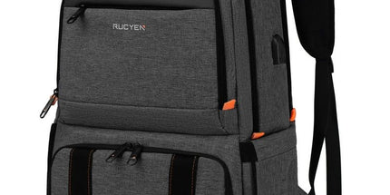 Waterproof Insulated Cooler Backpack Black