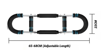 Adjustable U-Shaped Arm Exerciser Blue