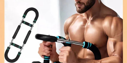Adjustable U-Shaped Arm Exerciser Blue