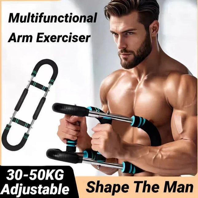 Adjustable U-Shaped Arm Exerciser Blue