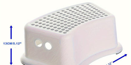 Kids Step Stool Anti-Slip Plastic for Bathroom Use