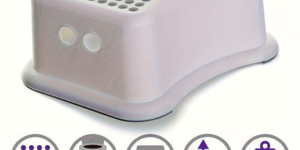 Kids Step Stool Anti-Slip Plastic for Bathroom Use