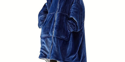 Wearable Zipper Blanket Super Soft Flannel Warmth