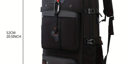 50L Hiking Backpack with Shoe Compartment