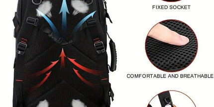 50L Hiking Backpack with Shoe Compartment