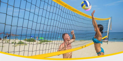 Volleyball Set Outdoor PVC Net with Accessories