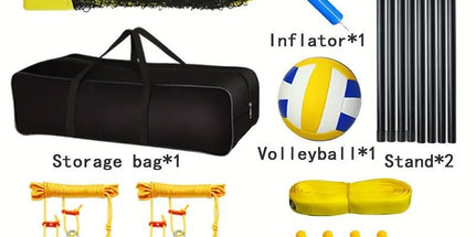 Volleyball Set Outdoor PVC Net with Accessories