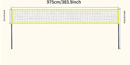 Volleyball Set Outdoor PVC Net with Accessories
