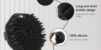 Silicone Bath Brush Set Gentle Exfoliating