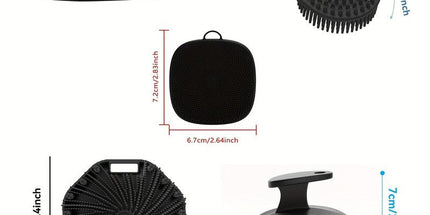 Silicone Bath Brush Set Gentle Exfoliating