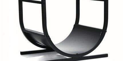 U-Shaped Metal Firewood Rack Stand
