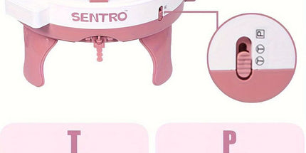 48-Needle Pink Knitting Machine Kit for DIY Crafts