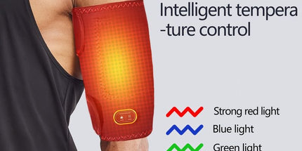 Heated Arm Massager Sleeve with USB Compression Therapy