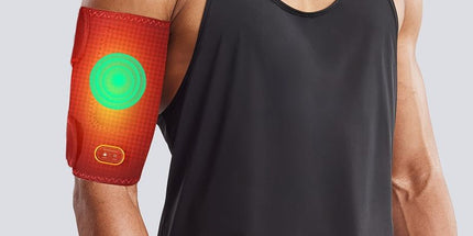 Heated Arm Massager Sleeve with USB Compression Therapy