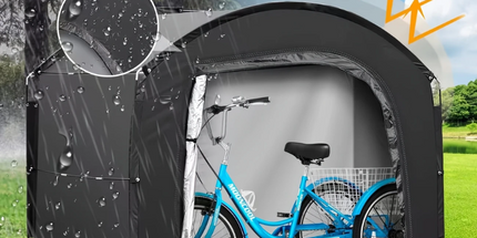 4-Bike Waterproof Outdoor Storage Tent Cover