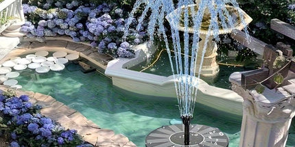 DIY Solar Fountain Pump for Outdoor Use