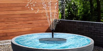 DIY Solar Fountain Pump for Outdoor Use
