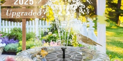 DIY Solar Fountain Pump for Outdoor Use