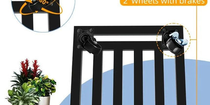 Lockable Wheel Plant Tray