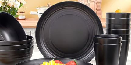 Shatterproof Tableware Set for Camping
