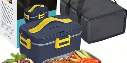 Electric Heated Lunch Box with Insulated Bag