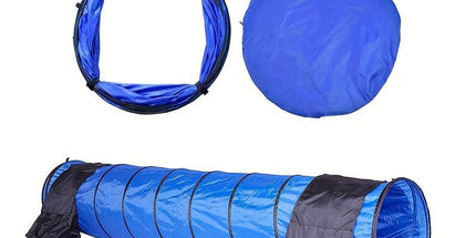 Foldable Dog Agility Training Tunnel