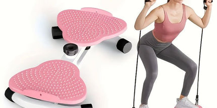 Heart Core Trainer Ab Rotator with Resistance Bands